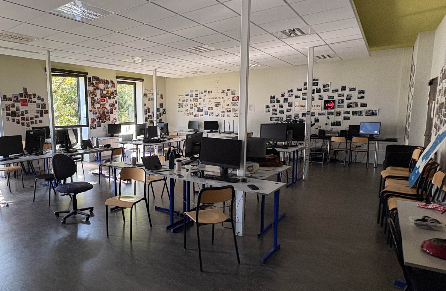 studio radio journalisme