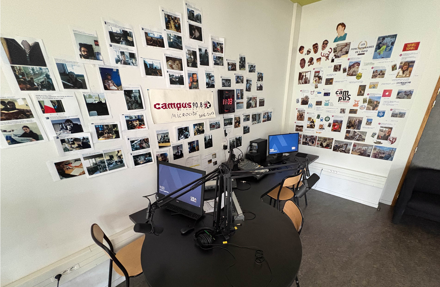 studio radio journalisme